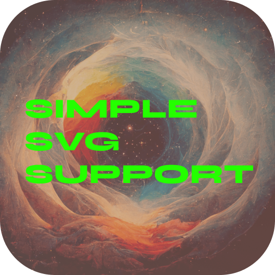 Simple SVG Support